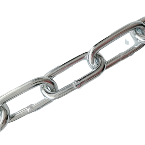 10mm Electrogalvanized Link <strong>Chain</strong> DIN5685C Welded Link <strong>Chain</strong> Long Link <strong>Chain</strong> - Product Image 4