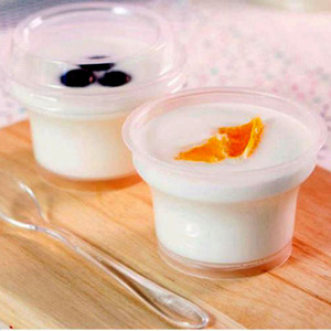 Rolled Rim Pp Emballage Jetable <strong>1</strong>.5 2 Oz Disposable Plastic Sample Sauce Portion <strong>Cup</strong> With Pet Lids - Product Image 3