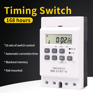 Hochwertiger KG316T-X-Timer 220 V intelligenter programmierbarer Zeitschalter Steuerung für Straßenbeleuchtung - Product Image 6