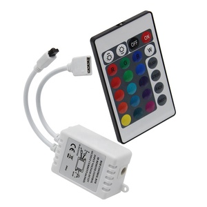 Factory Wholesale Custom 1-24 Keys Mini <strong>Controller</strong> for Full RGB Dimming Color Light Changing IR DIY Smart Remote <strong>Controller</strong> - Product Image 1