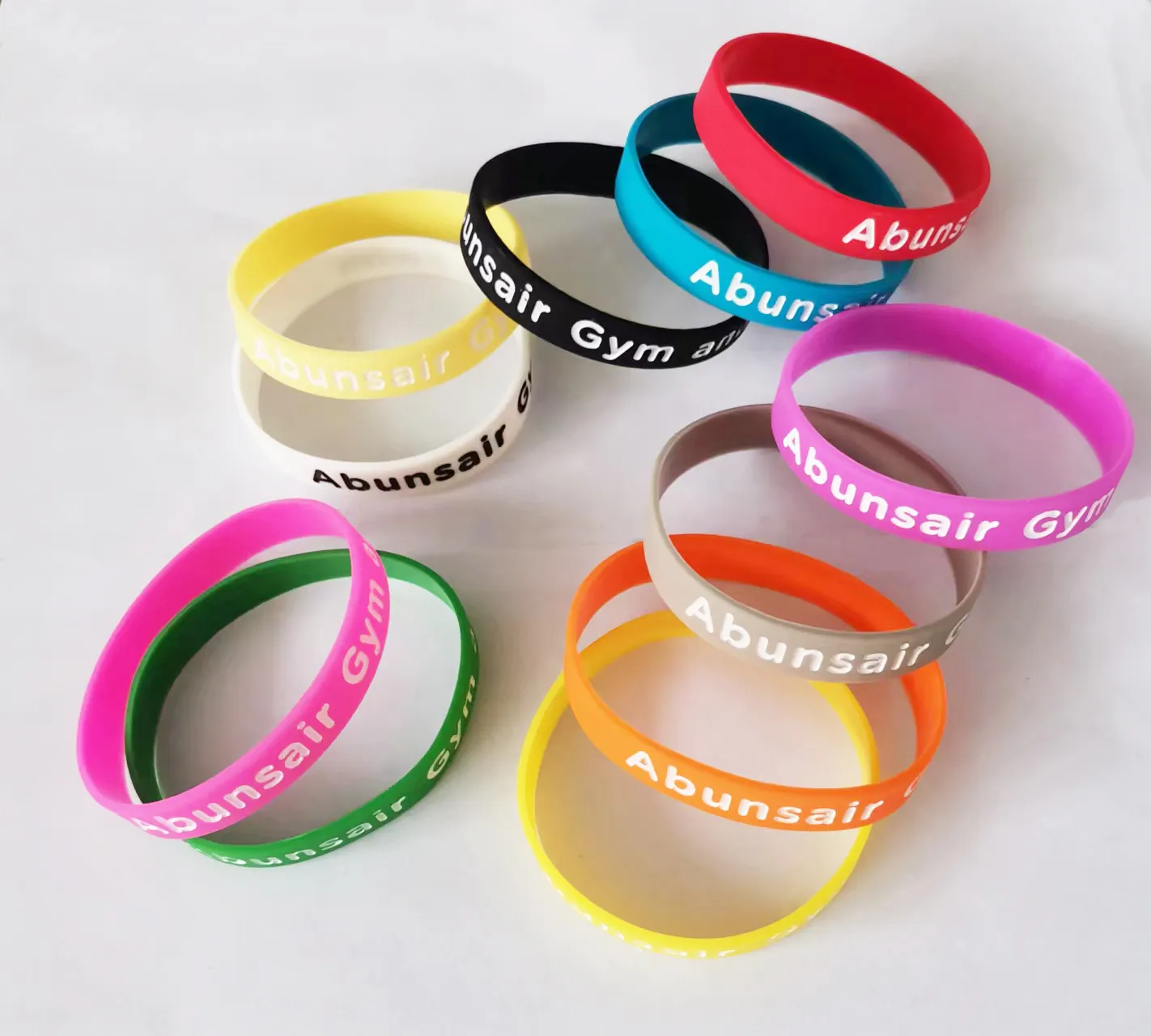 Customized China manufacturer silicone wristband