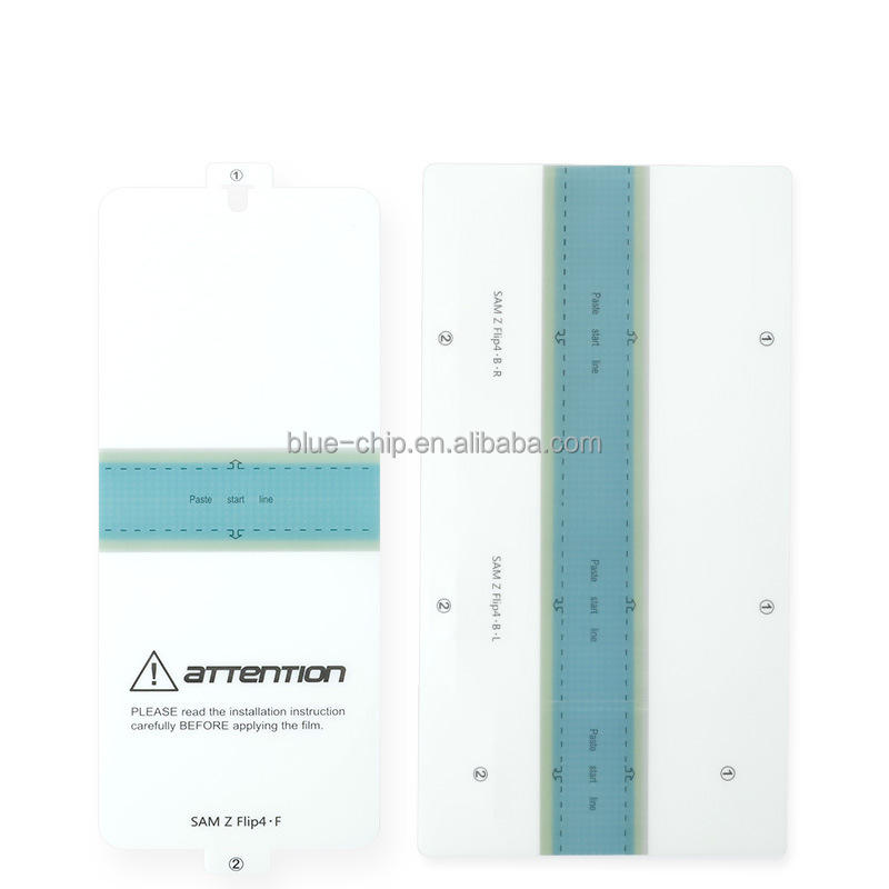 For Zflip 4 -- 3 in 1 back film+Large screen