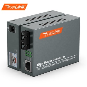 Orijinal Netlink HTB-GS-03 Fiber optik medya dönüştürücü 1000M çift fiber tek modlu - Product Image 3