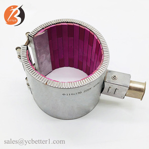 High Temperature up to 700C Red Ceramic Band <strong>Heater</strong> - Product Image 1