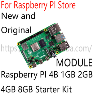 Raspberry Pi 4B Board RAM più veloce di 3B + Raspberry Pi 4b 1GB 2GB 4GB 8G Starter Kit (custodia + ventola + scheda SD + alimentazione + cavo Micro) - Product Image 2