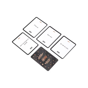 定制印刷纸牌游戏问题答案游戏卡定制纸牌游戏 - Product Image 2
