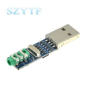 PCM2704 16 Bits Mini <strong>USB</strong> DAC Decoder <strong>USB</strong> Sound Card Analog Board Module Sampling Rate 16BITS / 32-48KHZ For Raspberry Pi - Product Image 1