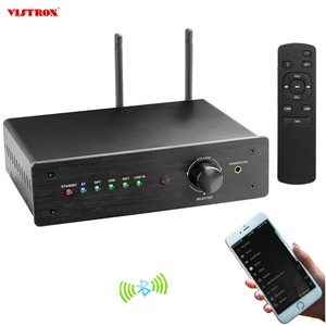 2.1 CH Amplifier Blue-tooth Receiver and Multiroom WiFi Amplifier <strong>USB</strong> Optical AUX <strong>Input</strong> With Headphone and Sub <strong>Output</strong>