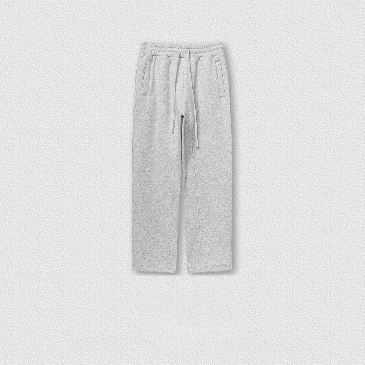 Flower grey sweatpants