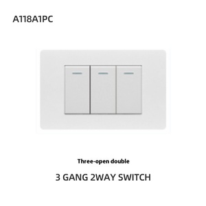 電気制御スイッチ1ギャング1ウェイスイッチプラスチックPC材料新品到着 - Product Image 6