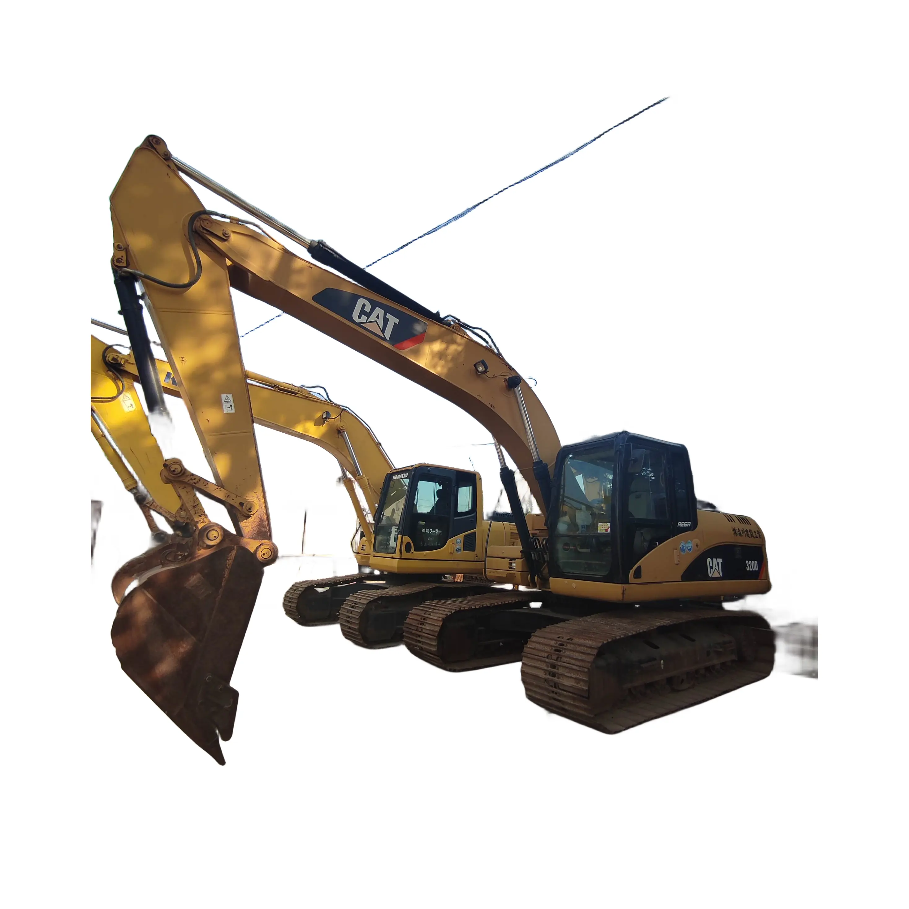 L'escavatore Caterpillar di marca famosa più classico usato 320 usato Cat320d Cat325C Cat330D Cat349D grandi macchine movimento terra