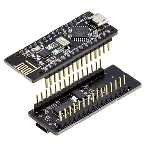 RF-Nano para Arduino Nano V3.0, Micro USB Nano Board ATmega328P QFN32 5V 16M CH340, integrado NRF24L01 + 2,4G inalámbrico