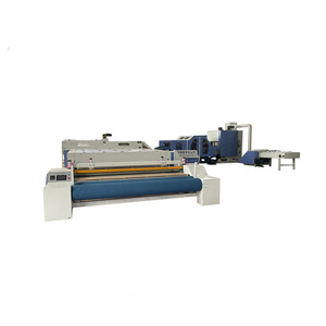 Linea di produzione di cotone Non adesiva per l'ambiente Non tessuto che fa la macchina ovatta in poliestere linea di produzione - Product Image 5