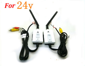 高2.4G无线RCA视频发射器接收器新型24v高清塑料汽车后视监视器DVD倒车摄像头卡车车辆 - Product Image 2