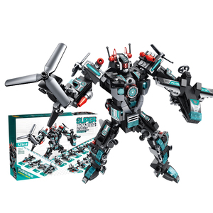 Flytec Building Block <strong>Toy</strong> Set 12in1 Robot <strong>Toy</strong> Transform Car <strong>Toy</strong> for Kids Educational Learning - Product Image 1