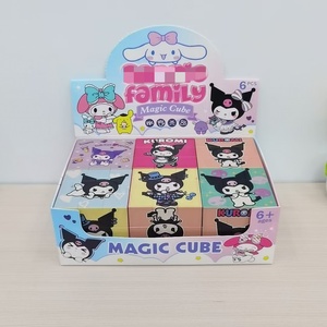 קריקטורה kuromi modeling גדול 3*3*3 קוביה קסם לילדים 9 סריג 3-מסדר קסם מנגינה צעצועים חינוכיים
