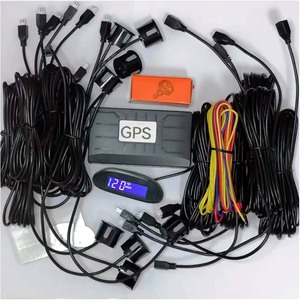 GPS Ultrasonic Parking <strong>Sensor</strong> <strong>LCD</strong> Display Buzzer <strong>Reversing</strong> Radar for Universal Car With Speed Head-up - Product Image 5