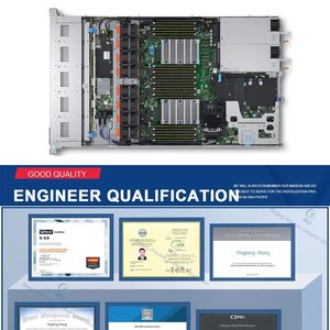 Orijinal D ell podge dge R650 R640 R650xs güç kenar Servidor Intel Xeon depolama fiyat bilgisayar 1u kullanılan De ll Emc raf sunucusu - Product Image 4