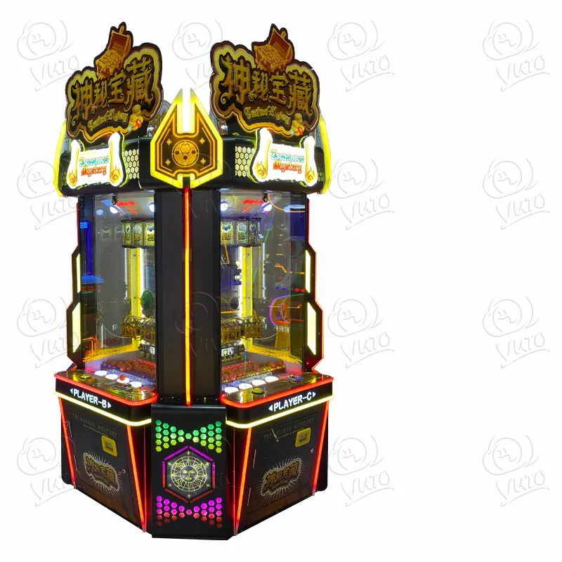 Çin'de yapılan satılık yüksek kar gizemli hazine Arcade oyun sikke itici