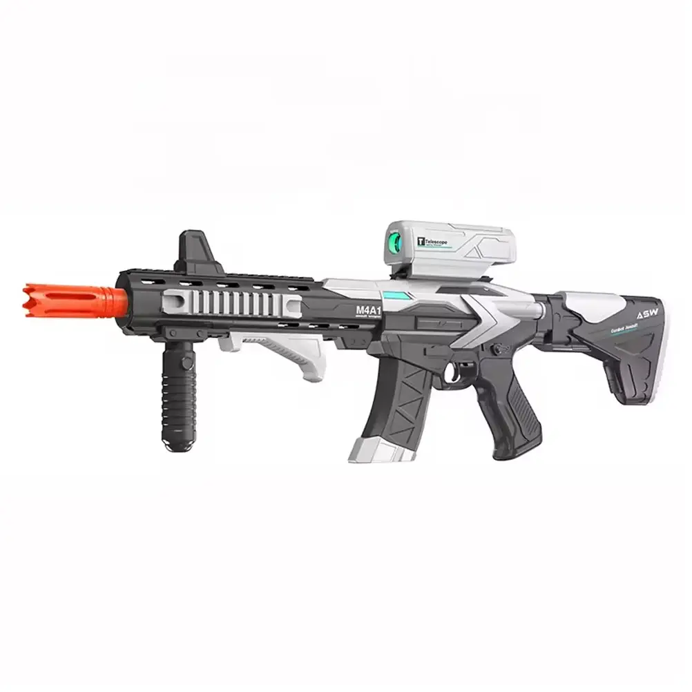 New Toy M416 Gel Ball Blaster Gun Electric Gel Blaster Outdoor Shooting Game Splatter Soft Bullet Blaster Future Toy Gun Set