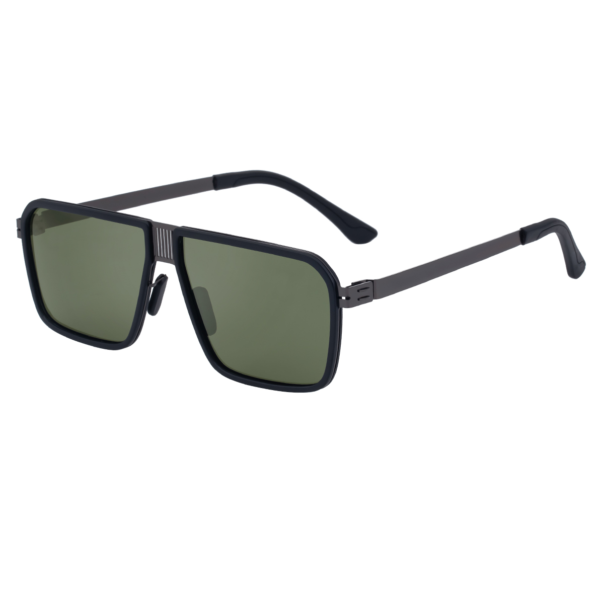 C5 Metallic Frame Black G15 Green
