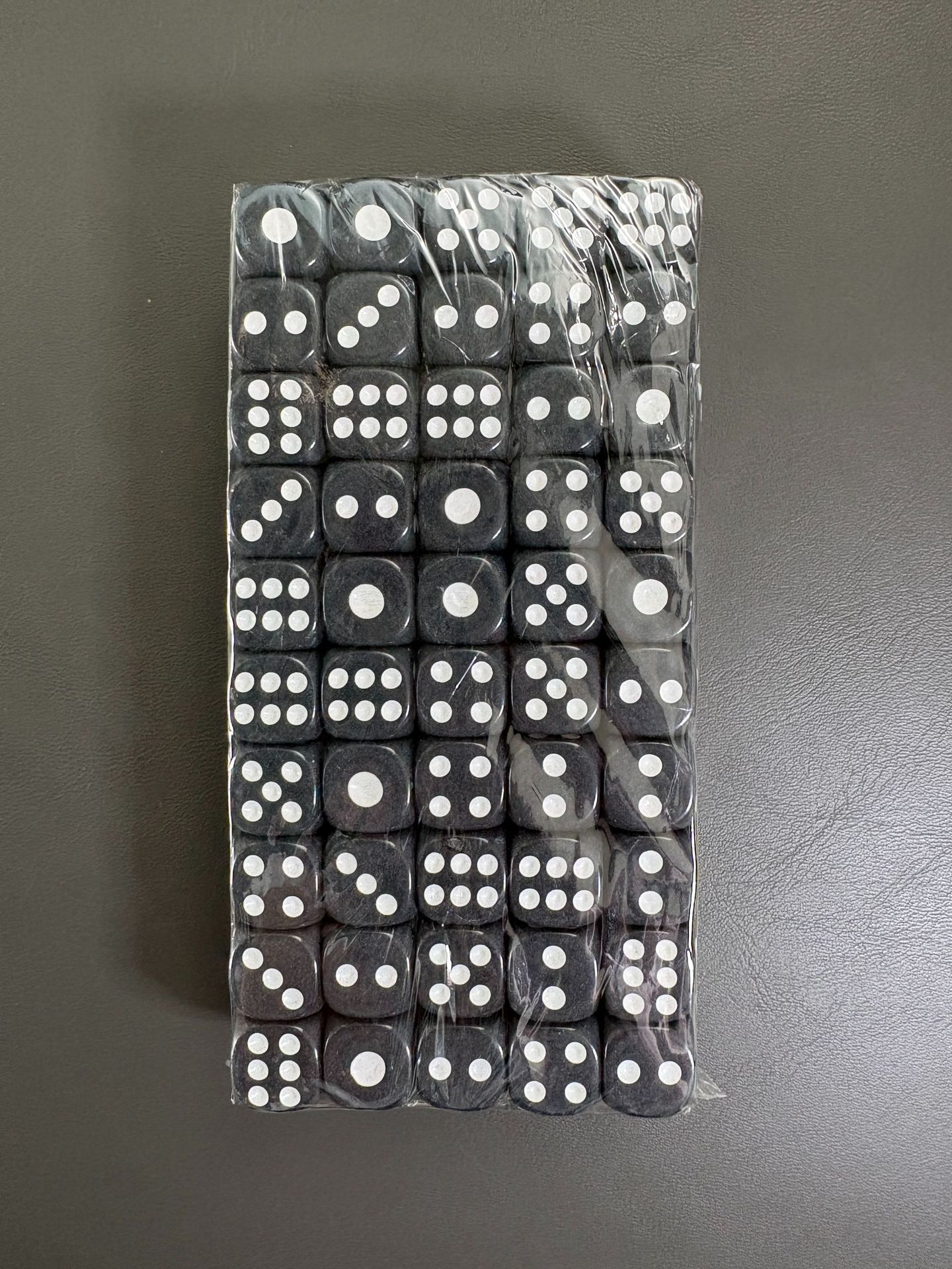 14mm black large 1 dot dice
