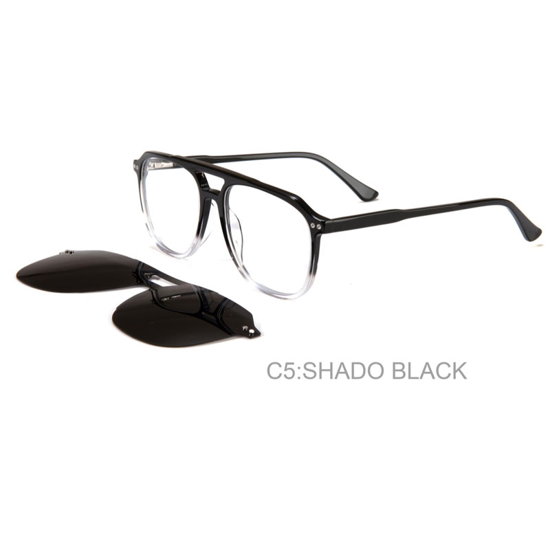 Cadre C5 noir transparent