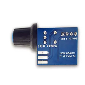 Case del Computer regolatore di velocità della ventola PWM controller di velocità 12V circuito singolo 4 pin a bassa potenza muto - Product Image 3