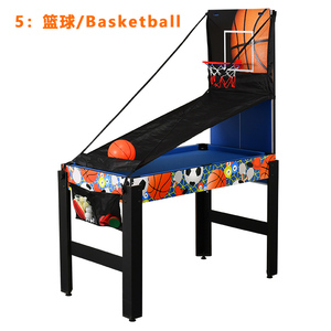 Factory Direct 5-in-1 <strong>Multi</strong> <strong>Function</strong> Combo <strong>Game</strong> <strong>Table</strong>, <strong>Multi</strong>-<strong>Game</strong> <strong>Table</strong> <strong>with</strong> Foosball, Billiards, Hockey, Basketball TM-4810 - Product Image 6