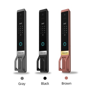 Alexa ระบบ3D อัจฉริยะระบบจดจำใบหน้าระบบล็อคด้วยลายนิ้วมือระบบวิดีโออินเตอร์คอมพร้อมกล้องล็อคอัจฉริยะจากผู้จำหน่ายระดับโกลด์ - Product Image 4