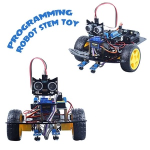 DIYmall 2WD Smart Robot Kit Ultraschall-Infrarot-Hindernis vermeidung Smart Car Kit für Arduino CH340 U NO R3