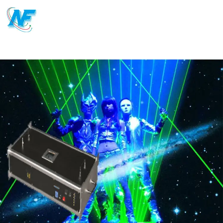 Disco dj luzes de efeito palco, 3w 5w 8w 10w laserman ilda luz verde a laser homem