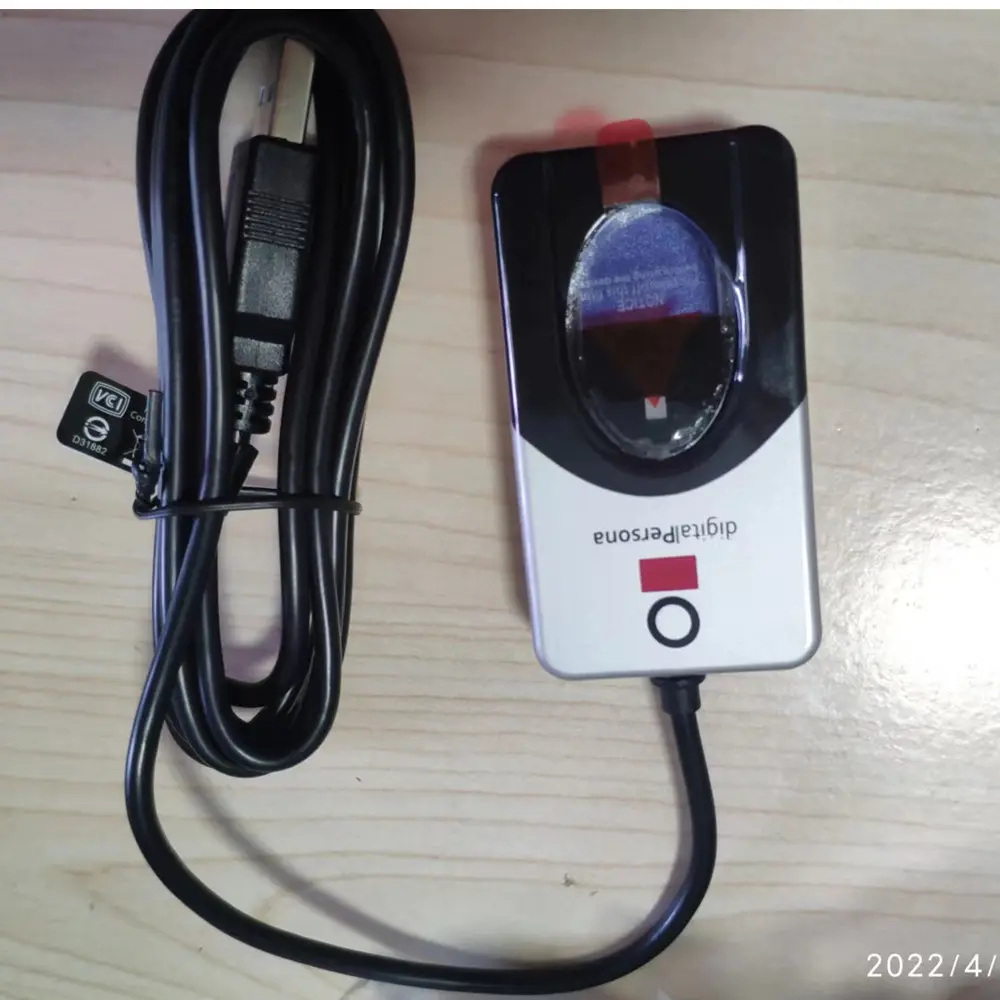 Scanner biométrique Uru4500, lecteur d'empreintes digitales USB de Digital Persona