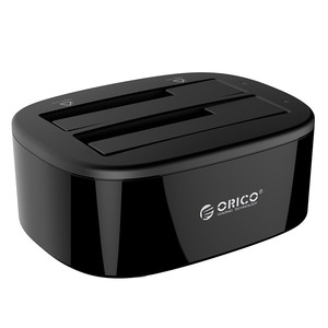 <strong>ORICO</strong> Dual Hard Disk Base Mobile Machine Sata Solid State Mechanical Protection Box <strong>2</strong>.5/3.5 &quot;Hard Disk Base 6228US3 - Product Image 1