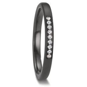 Alin nhà máy đồ trang sức tùy chỉnh rèn Titan đen Nhẫn đính hôn Nhẫn người đàn ông titan kim cương đám cưới ban nhạc - Product Image 6