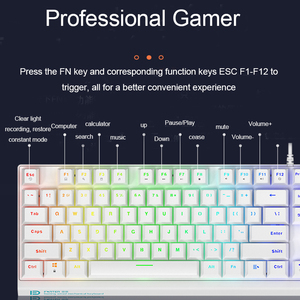 Portable Foldable 104 Keys Low Profile Mechanical <strong>Keyboard</strong> for Notebook iPad Laptop Macbook Tablet Mobile Phones <strong>Keyboard</strong> - Product Image 5