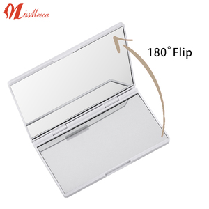 梳妆台手持口袋迷你桌子紧凑型2路Miroir Espejos Decorativos Espejo Decorativo小方化妆镜 - Product Image 3
