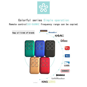 Prezzo di fabbrica IP56 rolling code duplicatore multi frequenza 280-868mhz duplicatore apriporta per garage telecomando rf muslimah - Product Image 6