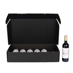 豪华订阅葡萄酒苏打啤酒伏特加邮件箱葡萄酒套装礼品盒主品牌纸板包装盒 - Product Image 5