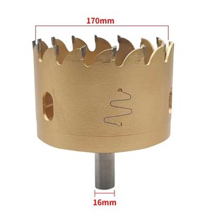 1pc Carbide Core Drill Bit <strong>Hole</strong> Saw75-205mm Bi-Metal Wood <strong>Hole</strong> Saws Bit for Woodworking DIY Wood Cutter Drill Bit - Product Image 5