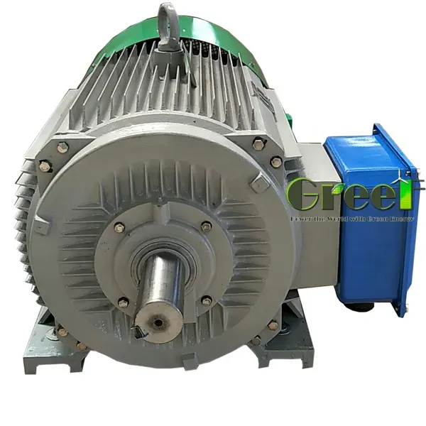 20KW 50RPM - 3000RPM 50/60HZ generador de imán permanente, generador de electricidad libre