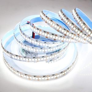 High CRI 12V 24V 240LEDS/meter SMD 2835 <strong>LED</strong> Strip Light <strong>CRI95</strong> 16.4Ft IP20 No-waterproof 6000K Smd2835 <strong>LED</strong> STRIP for Bedroom - Product Image 2