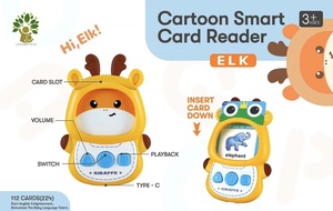 JELO Cute Duck Talking Flash Card <strong>Learning</strong> Toy Card Reader Musical Animal Reading Kids <strong>Learning</strong> <strong>Machine</strong> Educational Toy - Product Image 4