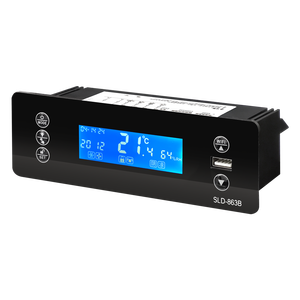 Controlador de temperatura Wifi personalizable y práctico para alarma de falla de energía, pantalla Led, termostato Digital, registradores de datos, 2 unidades - Product Image 3
