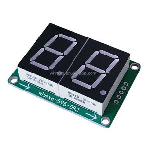 LED-595-082 Rote Farbe 0,8-Zoll 2-stelliges LED-Digital röhren segment Statisches Laufwerk 74 HC595 Anzeige modul - Product Image 1