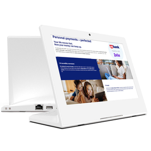 2025 OEM ODM 10'' Digital Signage L Shaped Restaurant Ordering System Device RK3566 5M/<strong>P</strong> <strong>Camera</strong> 13.3 Inch Android Tablet Pc NFC - Product Image 2