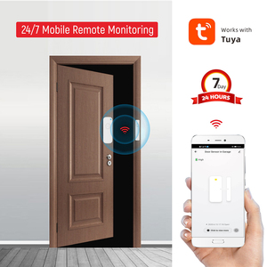 Seguridad inteligente para el hogar WiFi abrir/cerrar puerta ventana Sensor antirrobo APP Control inalámbrico batería puerta imán Alexa compatible con alarma - Product Image 3