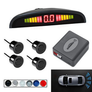 Car LED Parking <strong>Sensor</strong> Monitor <strong>Auto</strong> <strong>Reverse</strong> Radar Detector <strong>System</strong> + LED Backlight Display + 4 <strong>Sensors</strong> Parking Assistance - Product Image 2