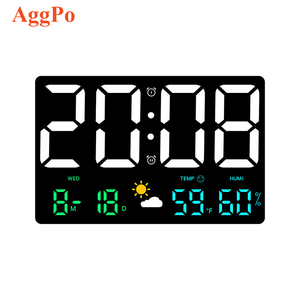 Настенные часы с большим светодиодным экраном - Product Image 1