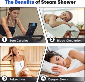 Diooist Executive rose dorate da 15 KW QuickStart Acu-bagno di vapore pacchetto generatore con scarico automatico incorporato